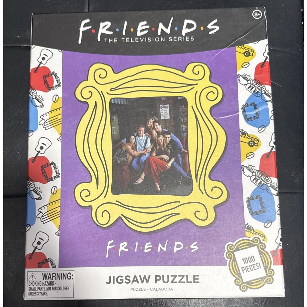 Friends Television Series 1000 Pieces Shaped Jigsaw Puzzle New